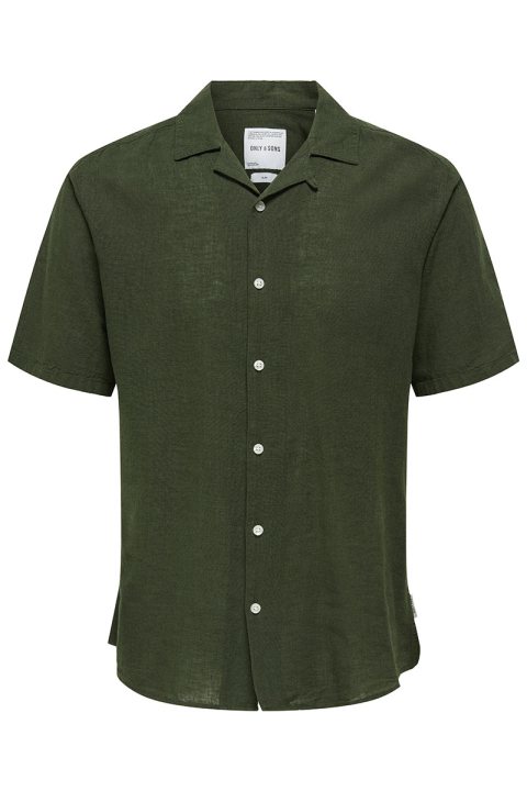 ONLY & SONS Caiden SS Resort Linen Kambaba