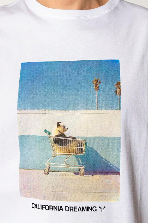 Fat Moose Cali Dreaming T-Hemd White
