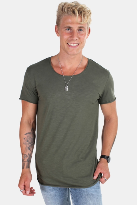 Jack & Jones Bas T-Hemd SS U-neck Noos Thyme