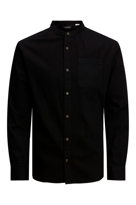 Jack & Jones SHERIDAN BAND Hemd Black