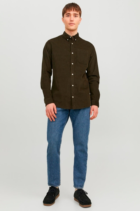 Jack & Jones Classic Cord Hemd L/S Rosin