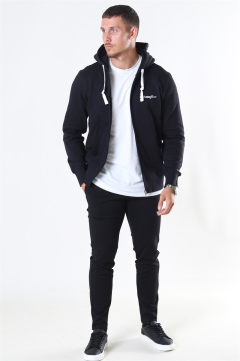 Champion Hooded Full Zip Sweatshirt Black