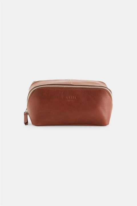 Still Nordic Skagen Toilettensack Cognac