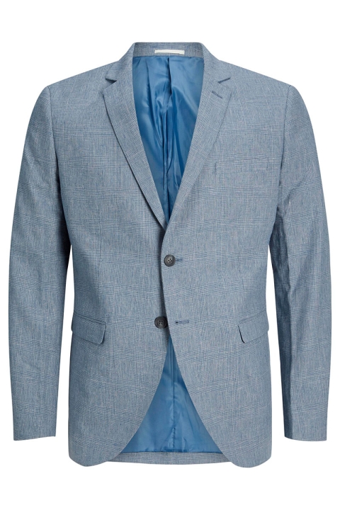 Jack & Jones Riviera Linen Blazer Light Blue