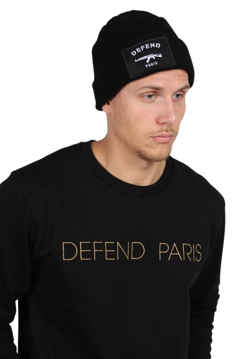 Defend Paris Biny Hut Black