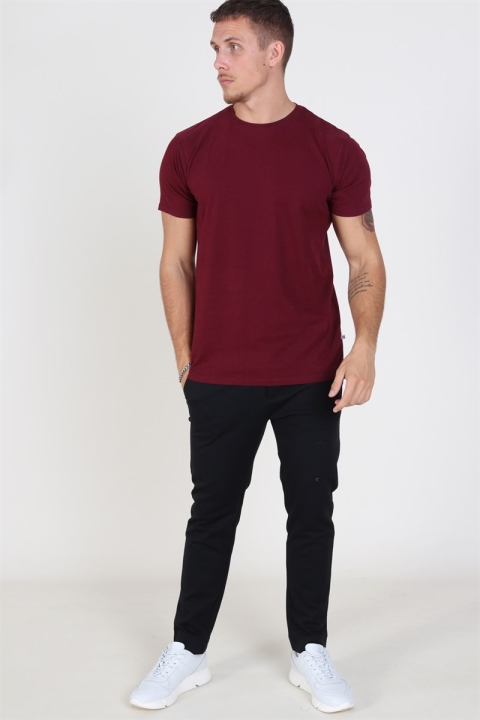 Kronstadt Basic T-Hemd Bordeaux