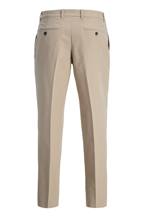 Jack & Jones Karl Cameron Pleated Chino Plaza Taupe