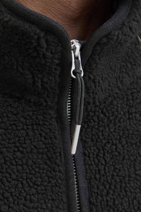 Jack & Jones Norrebro Teddy Jacket Black