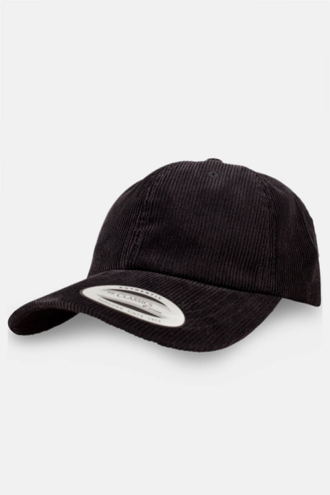 Flexfit Low Profile CordUhroy Dad Cap Black