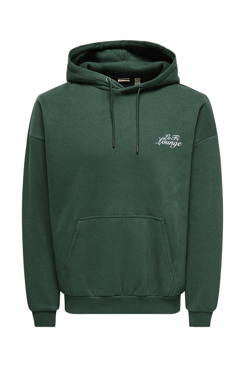 ONLY & SONS Ceres Chill Oversize Hoodie Sweatt Pine Grove