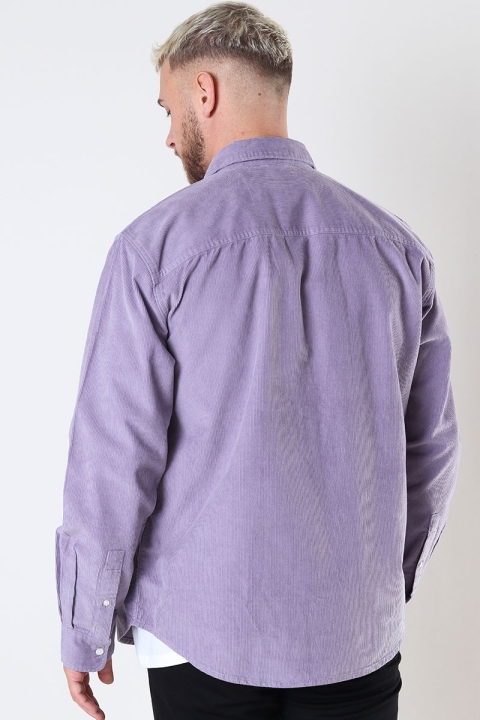 ONLY & SONS ONSALP RLX 2PKT WASHD CORD LS Hemd NOOS Purple Ash