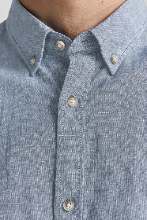 Jack & Jones JJESUMMER Hemd S/S S22 SN Faded Denim