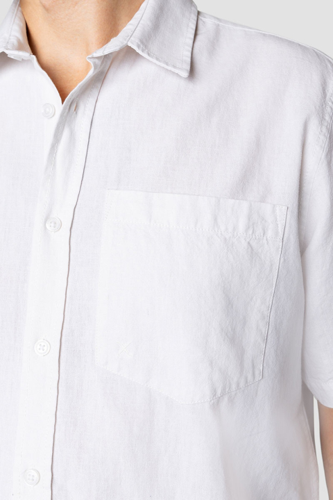 Clean Cut Copenhagen Luca Hemd SS White