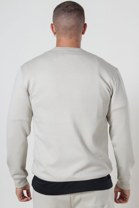 ONLY & SONS Luca Regular Fit Crew Neck Silver Lining