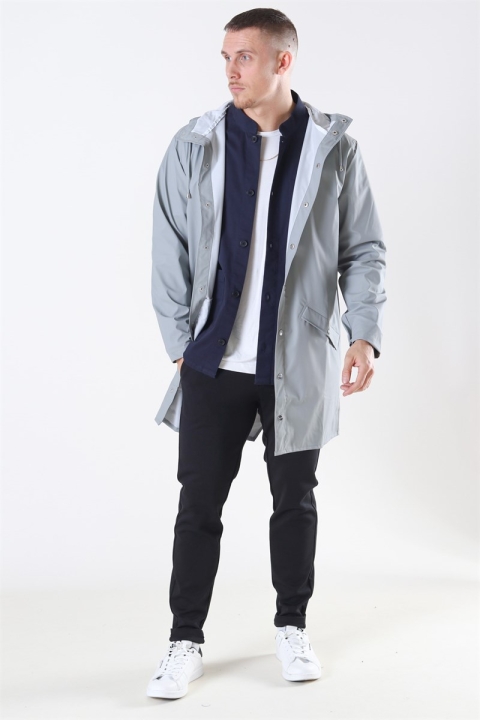 Rains Long RegnJacke Stone