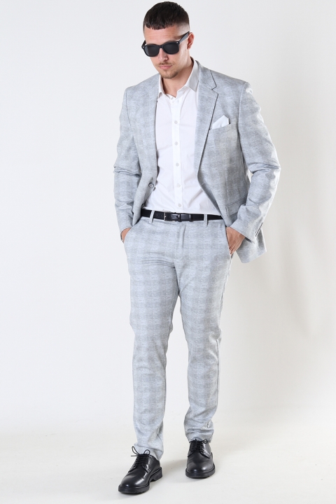 JEFF Dunton Pants Grey Check