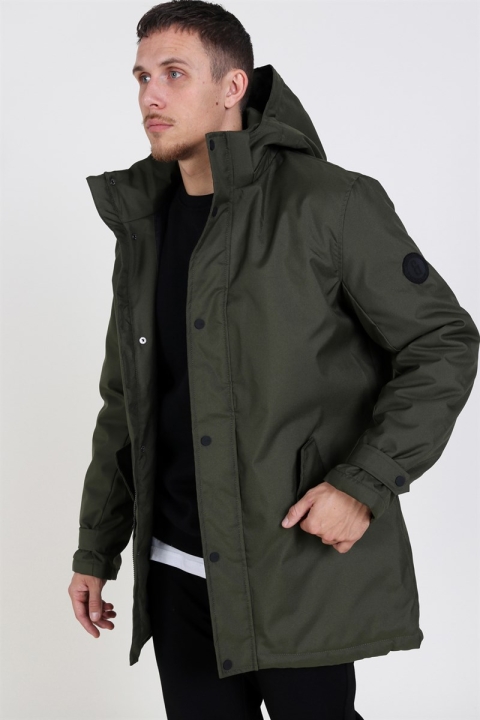 Only & Sons Favour Walther Parka Jacke Forest Night