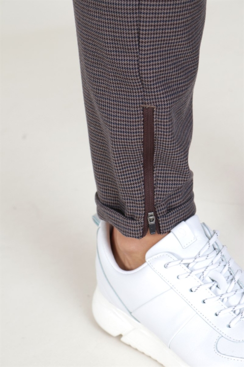 Gabba Pisa Hound Hose Brown Check