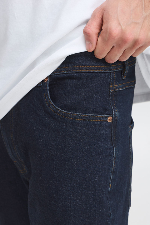 Solid Ryan Shorts Dark Blue Denim