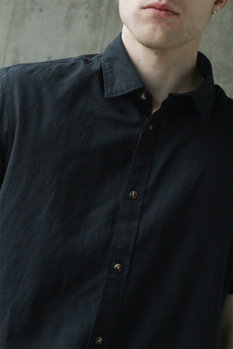 Jack & Jones Summer Hemd SS Black