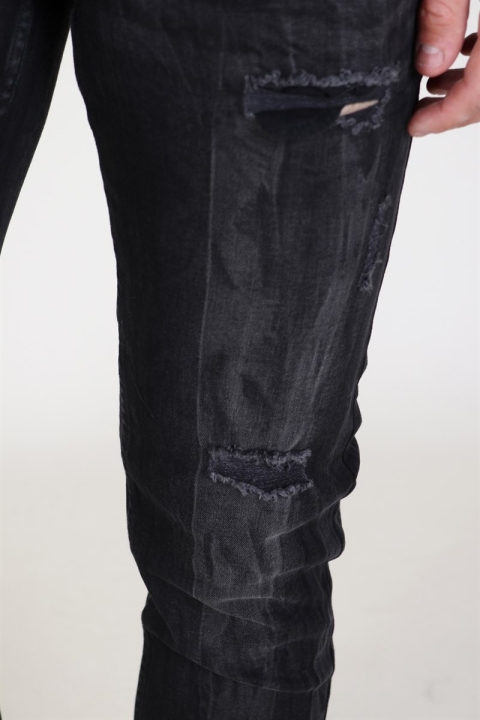 Redefined Rebel Stockholm Destroy Jeans Panther Black