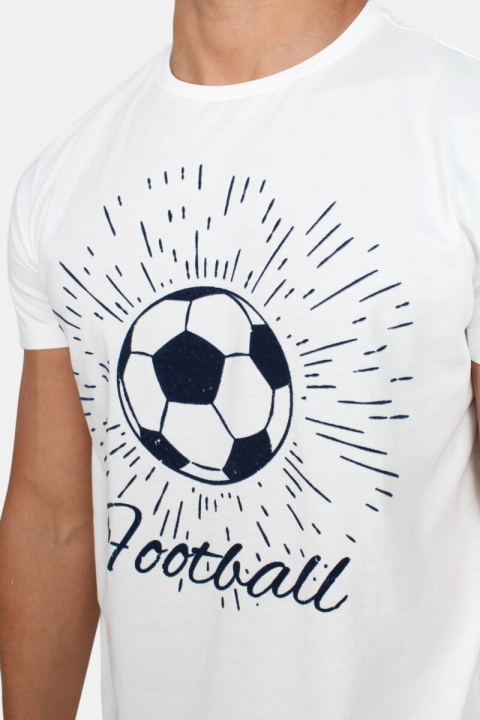 Kronstadt Lads The Ball T-Hemd Off White