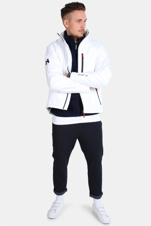 Helly Hansen Crew Midlayer Jacke White