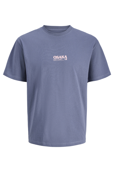 Jack & Jones Osaka Relaxed Fit Tee Nightshadow Blue