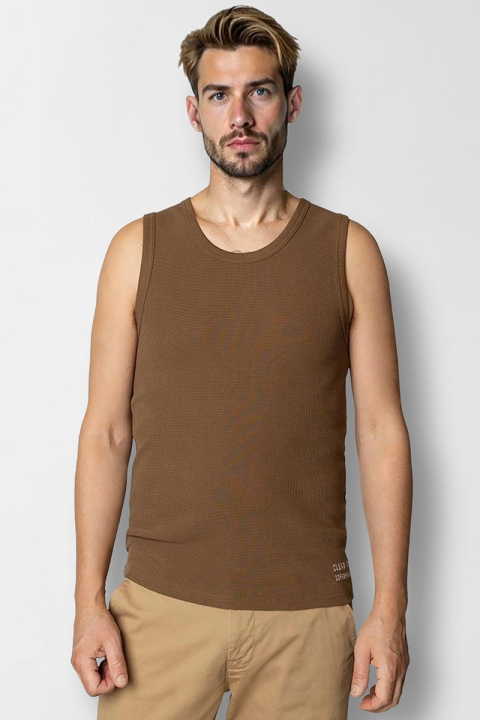 Clean Cut Copenhagen Duke tank top Brown