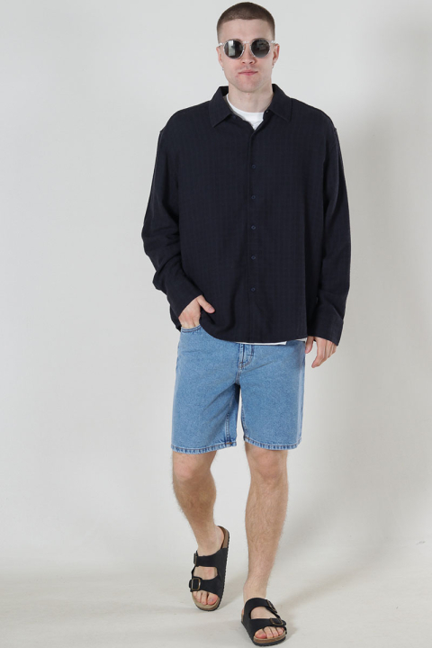 Solid Elmo LT Owen Denim Shorts Light Blue Denim