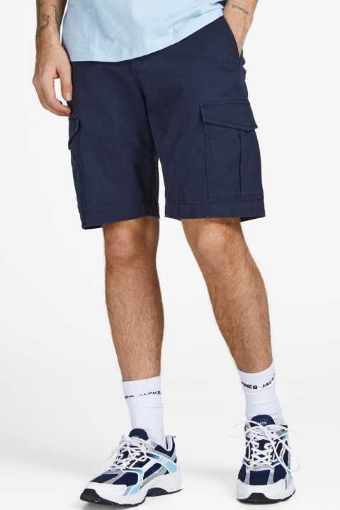 Jack & Jones JOE CARGO SHORTS Navy Blazer