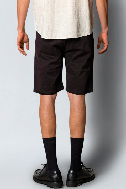 Clean Cut Copenhagen Milano twill shorts Black