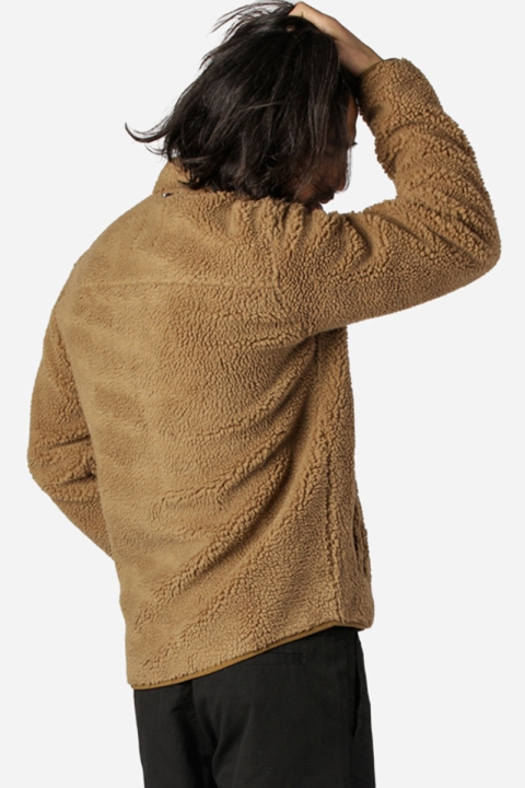 Fat Moose Hugh Fleece Jacket Light Brown