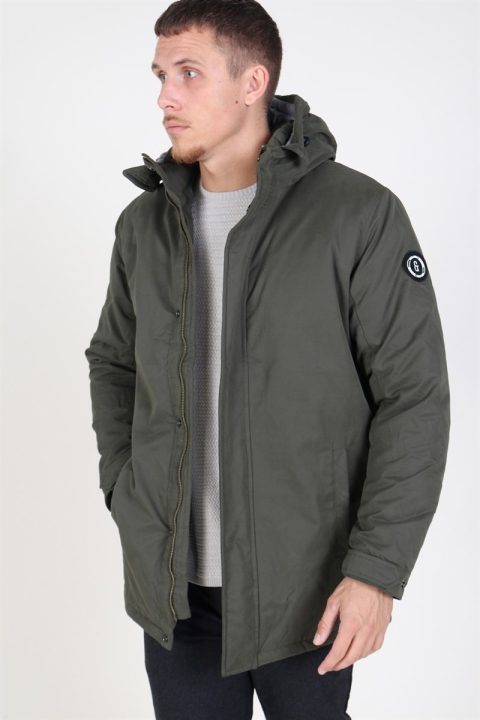 Only & Sons Ethan XO Parka Jacke Forest Night