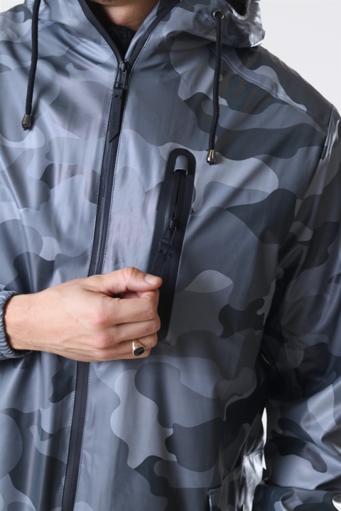 Rains AOP Parka RegnJacke Night Camo