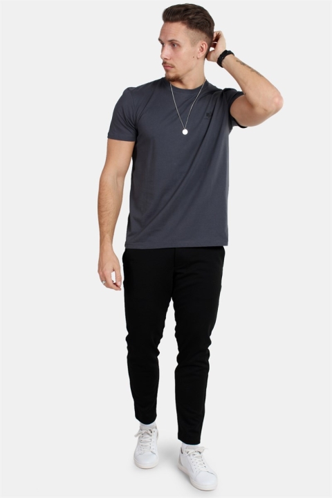 Alpha Industries Basic T-Hemd Small Logo Greyblack/Black