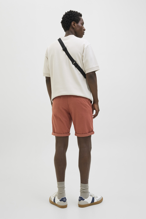 Jack & Jones Bowie Chino Shorts Redwood Burl