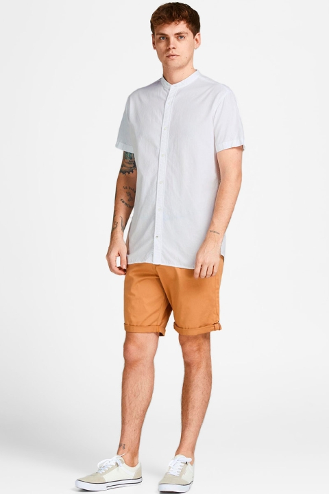 Jack & Jones SUMMER BAND Hemd S/S White