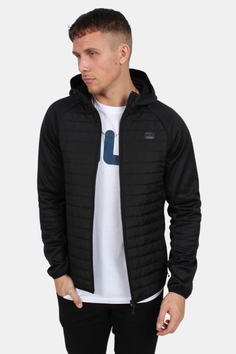 Jack & Jones Multi Quilted Jacke Black