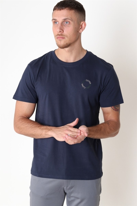 Clean Cut Antonie Logo S/S T-Hemd Navy