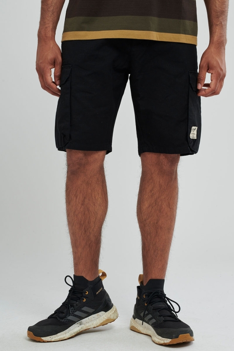 Fat Moose Tap Cargo Shorts Black