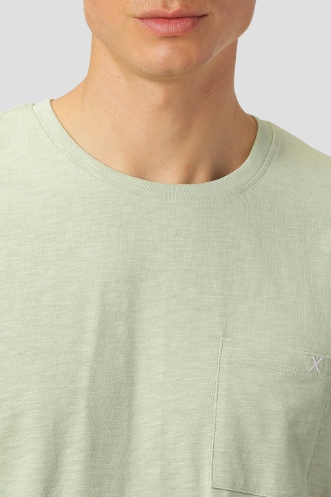 Clean Cut Copenhagen Kolding Organic Tee S/S Pale Green