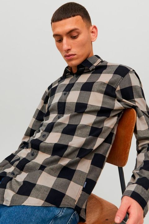 Jack & Jones GINGHAM TWILL Hemd L/S Crockery