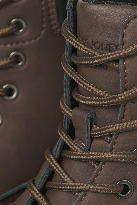 Jack & Jones Ainsworth PU Boots Brown Stone