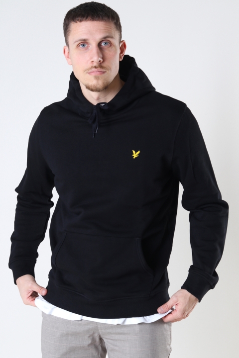 Lyle & Scott Pullover Hoodie Jet Black