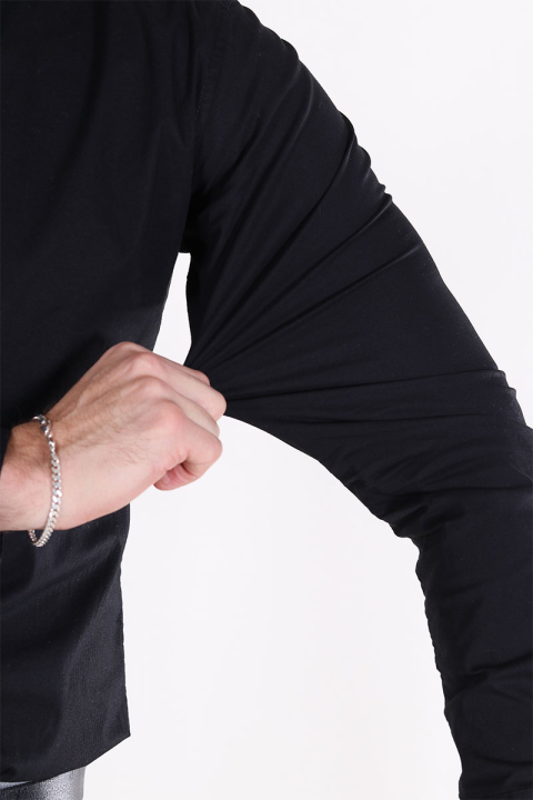Jack & Jones Jaxon Stretch Hemd LS Black
