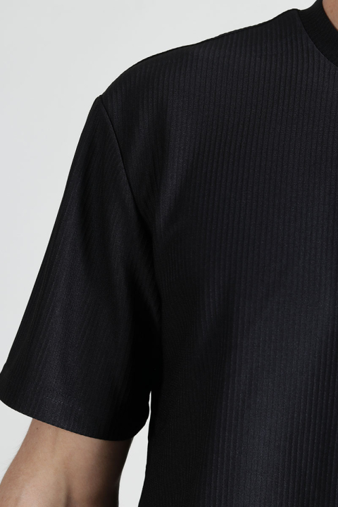 ONLY & SONS Fred Relaxed Plizze Tee Black