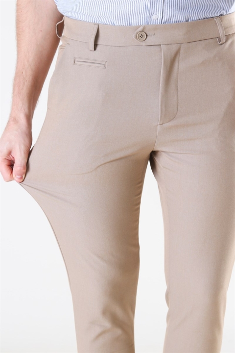 Les Deux Como Light Anzug Pants Light Brown Insence