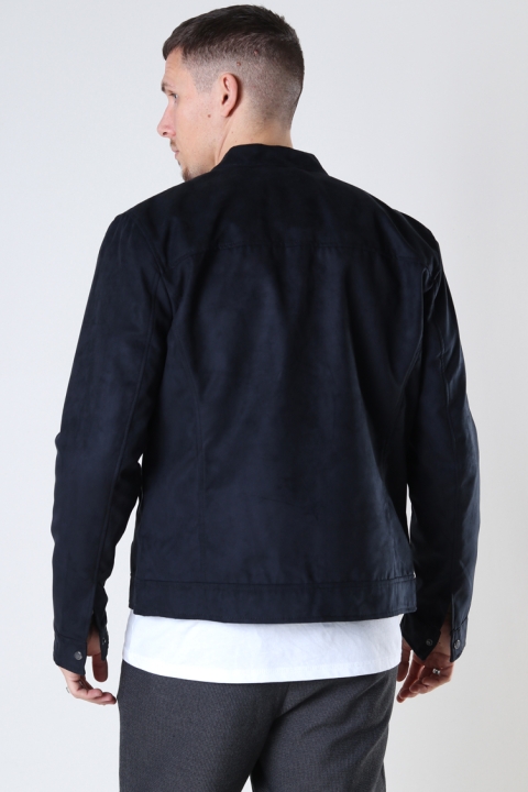 ONLY & SONS ONSWILLOW FAKE SUEDE JACKET OTW NOOS Black
