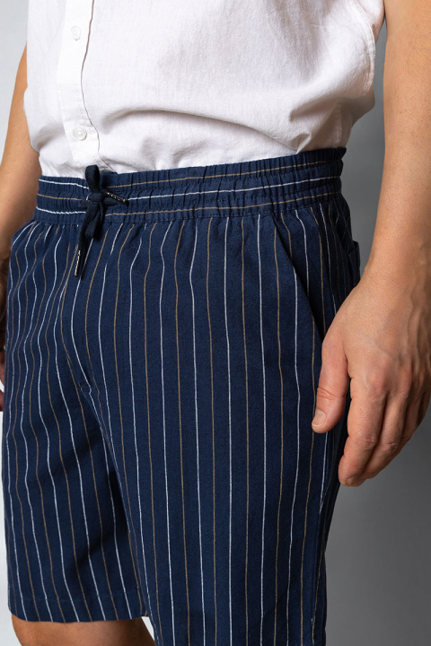 Clean Cut Copenhagen Barcelona Ran shorts Navy Stripe